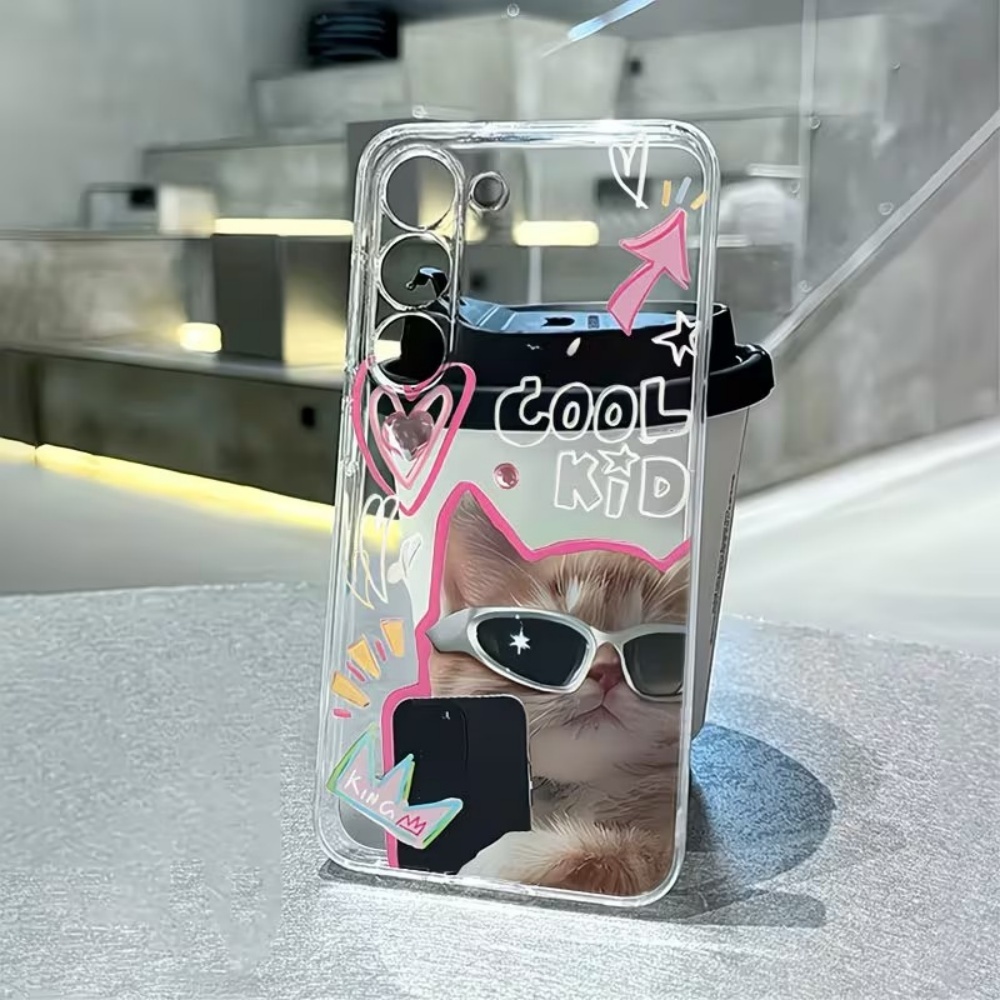 Samsung Galaxy A55 - غطاء حماية شفاف من مادة TPU