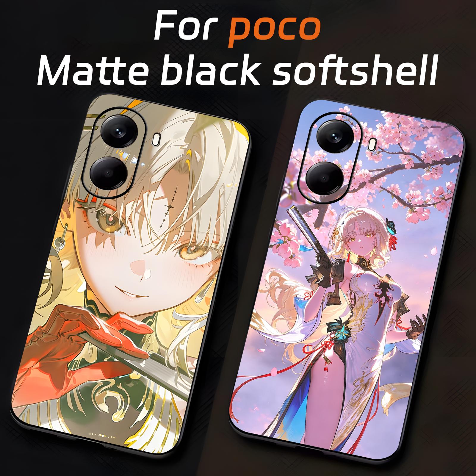Xiaomi Poco X6 - حافظة هاتف Wuthering Waves Suisui لهاتف