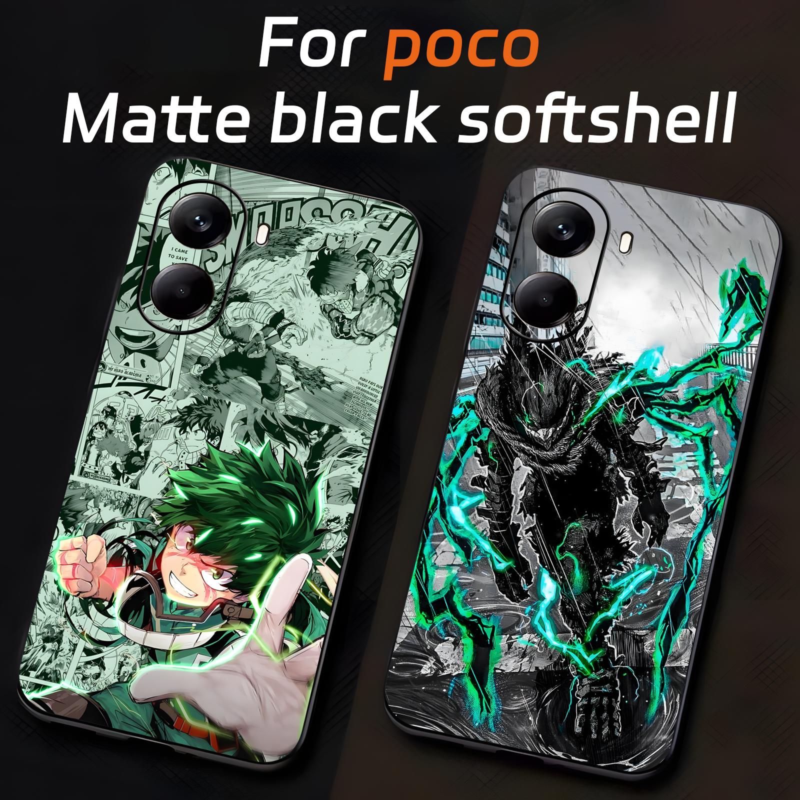 Xiaomi Poco X6 - حافظة هاتف Deku My Hero Academia