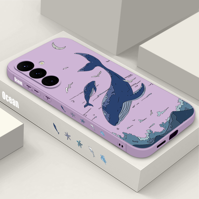 جراب هاتف حيتان لهواتف سامسونج - مراجعة Samsung Galaxy A55 وسعره